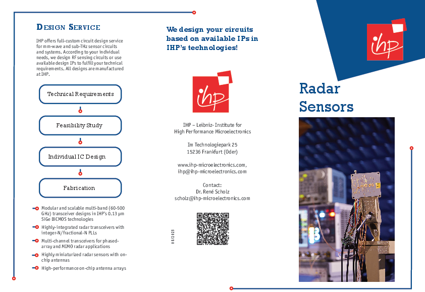 Flyer Radar Sensors
