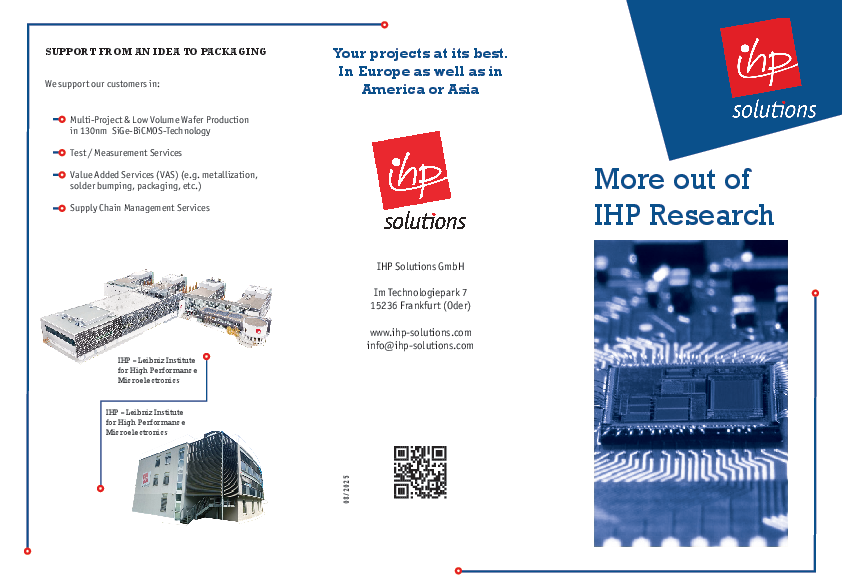 Flyer IHP Solutions