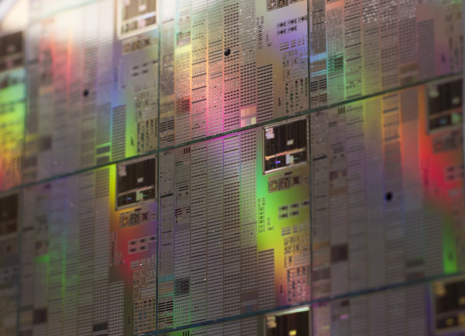 Wafer mit integrierten 2D-Materialien