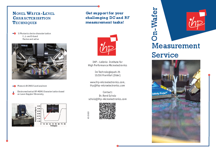Flyer On-Wafer Measurement Service