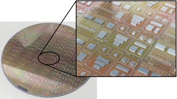 200 mm interposer wafer